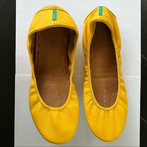 Tieks Mustard Yellow Ballet Flats